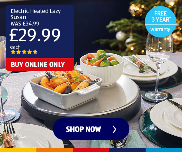 Electric Heated Lazy Susan - Shop Now