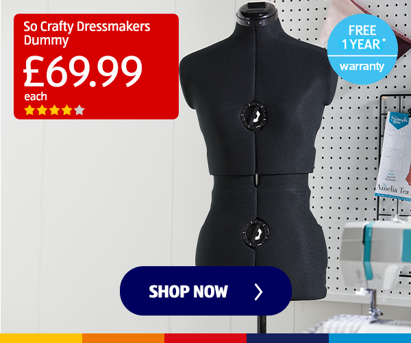 So Crafty Dressmakers Dummy - Shop Now