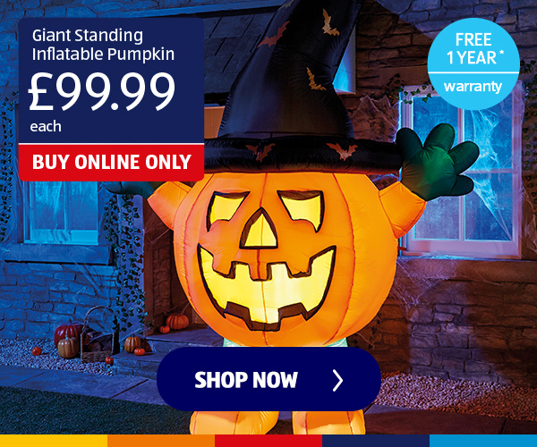 Giant Standing Inflatable Pumpkin - Shop Now