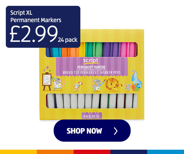 Script XL Permanent Markers - Shop Now