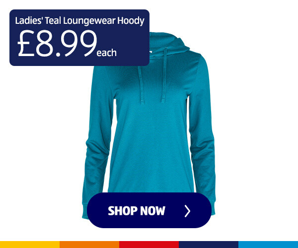 Ladies' Teal Loungewear Hoody