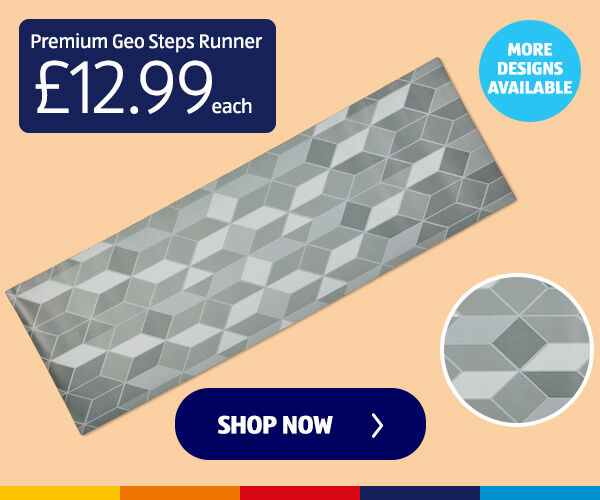 Premium Geo Steps Runner