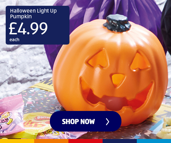 Halloween Light Up Pumpkin - Shop Now