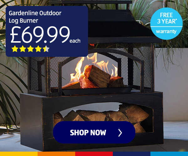 Gardenline Outdoor Log Burner