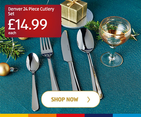 Denver 24 Piece Cutlery Set - Shop Now