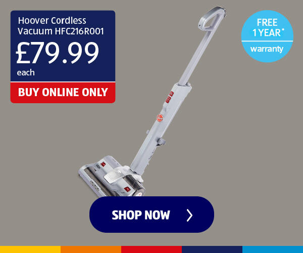 Hoover Cordless Vacuum HFC216R001 - Shop Now