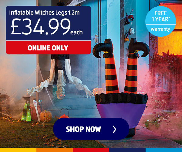 Inflatable Witches Legs 1.2m