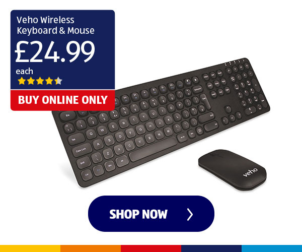 Veho Wireless Keyboard & Mouse - Shop Now 