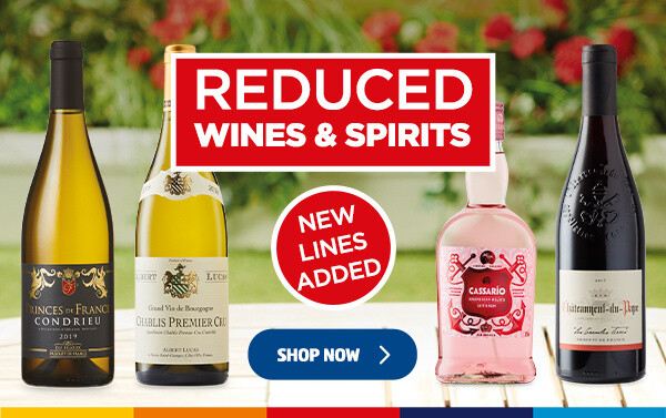 Reduced Wines & Spirits