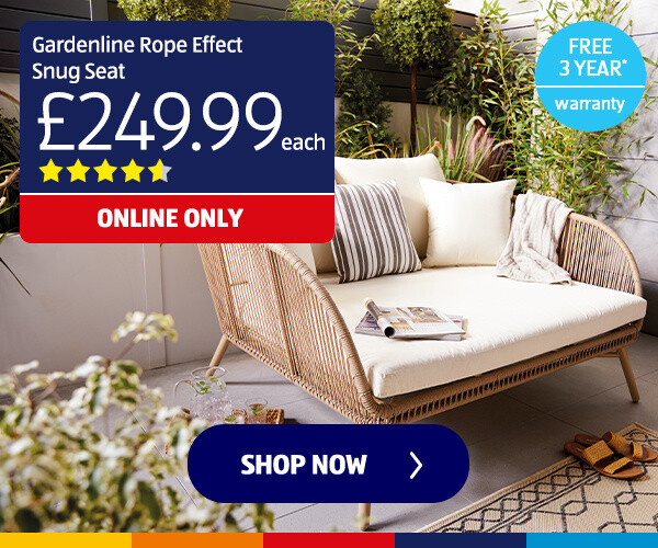 Gardenline Rope Effect Snug Seat