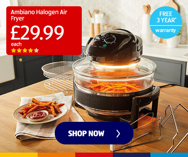 Ambiano Halogen Air Fryer - Shop Now