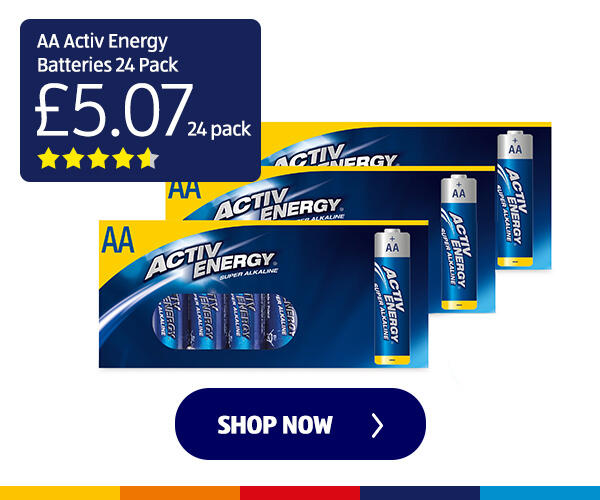 AA Activ Energy Batteries 24 Pack - Shop Now