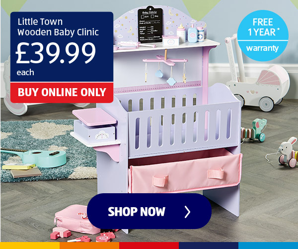 Little Town Wooden Baby Clinic - Shop Now