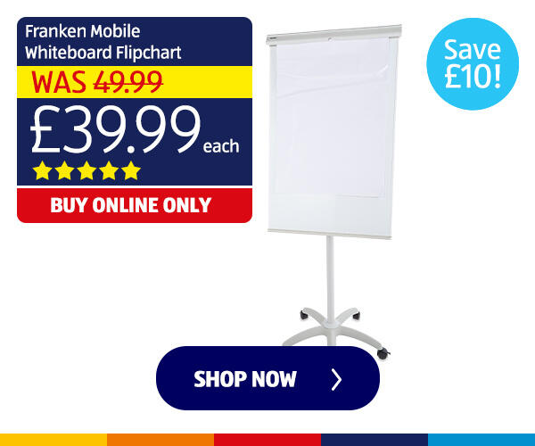 Franken Mobile Whiteboard Flipchat - Shop Now