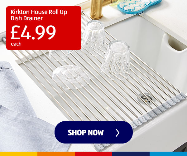 Kirkton House Roll Up Dish Drainer - Shop Now