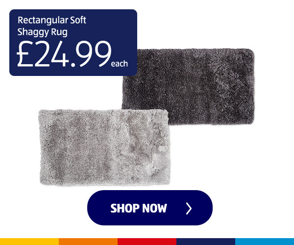 Rectangular Soft Shaggy Rug