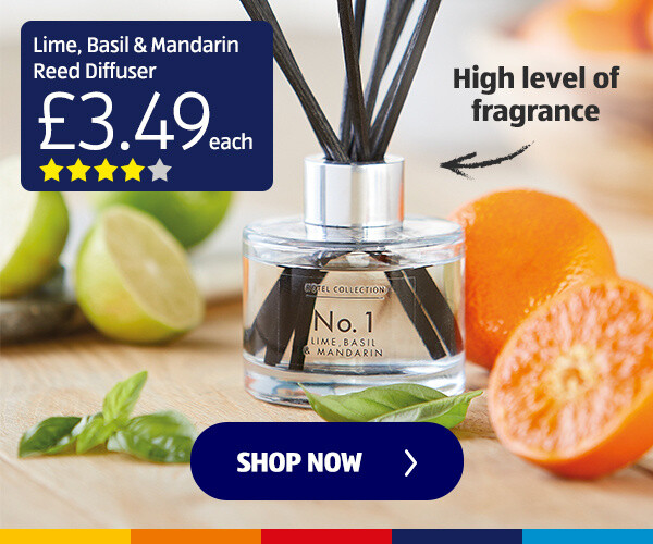 Lime, Basil & Mandarin Reed Diffuser