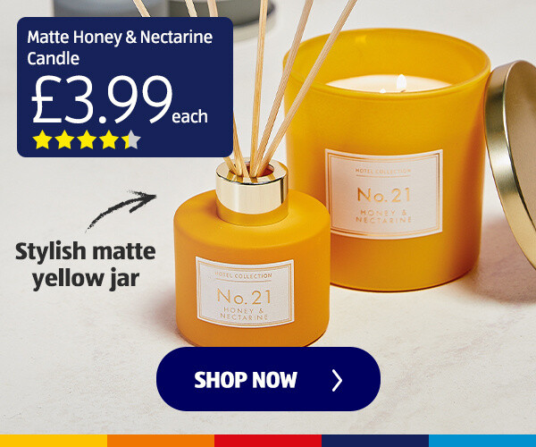 Matte Honey & Nectarine Candle