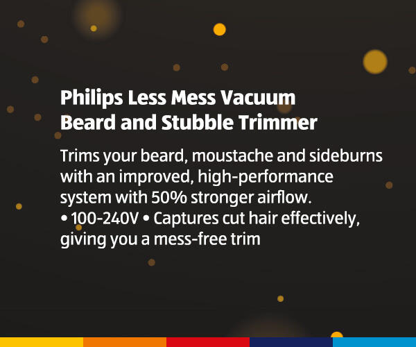 Philips Vacuum Beard Trimmer - Shop Now