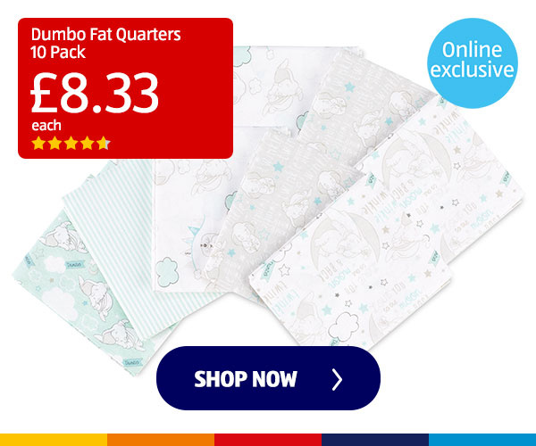 Dumbo Fat Quarters 10 Pack - Shop Now