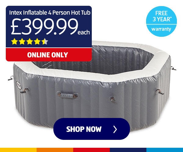 Intex Inflatable 4 Person Hot Tub