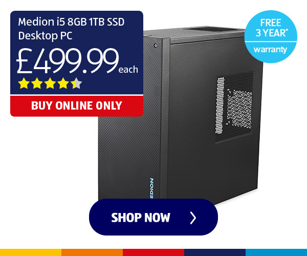 Medion i5 8GB 1TB SSD Desktop PC - Shop Now