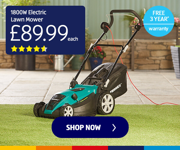 1800W Electric Lawn Mower - Shop Now