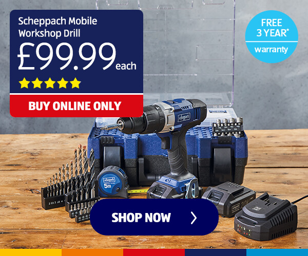 Scheppach Mobile Workshop Drill - Shop Now