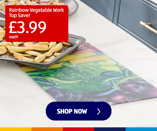 Rainbow Vegetable Work Top Saver - Shop Now