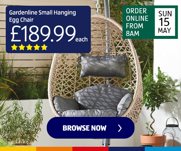 Gardenline Small Hanging Egg Chair