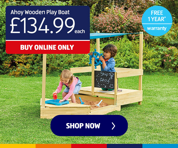 Ahoy Wooden Play Boat