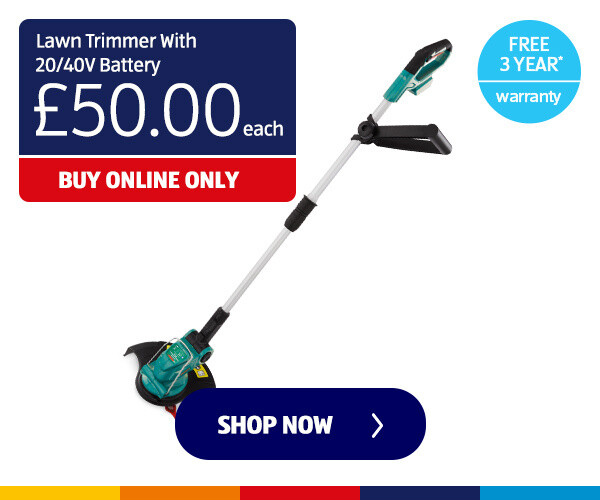 Lawn Trimmer With 20/40V Battery - Shop Now