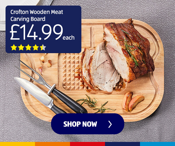 Crofton Wooden Meat Carving Board - Shop Now