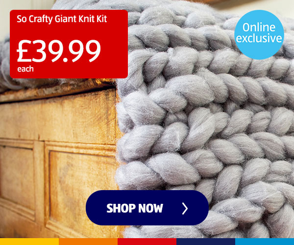 So Crafty Giant Knit Kit - Shop Now