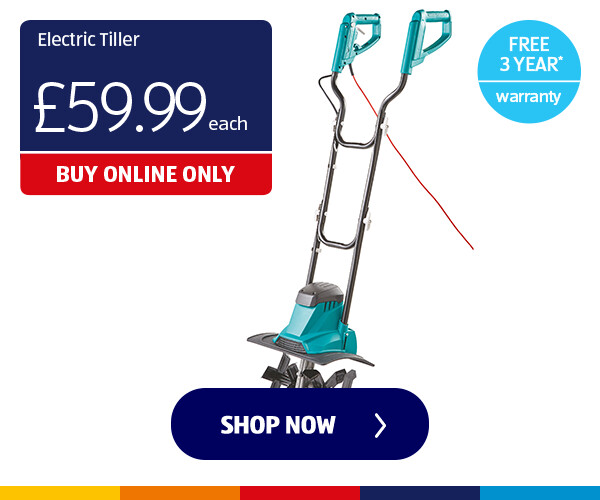 Electric Tiller - Shop Now