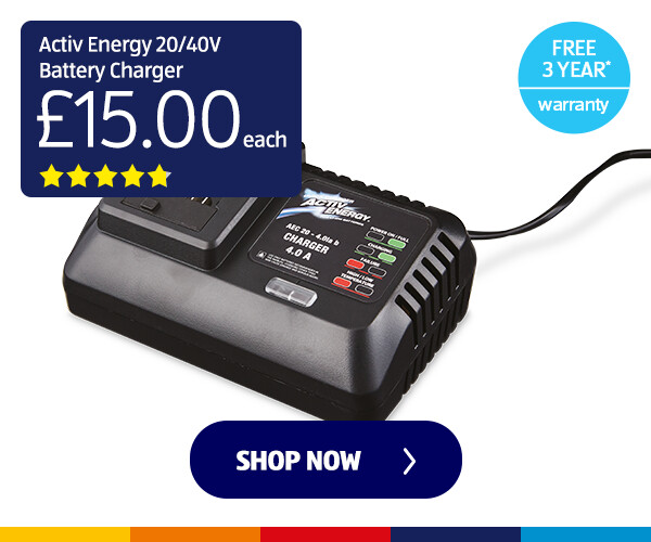 Activ Energy 20/40V Battery Charger - Shop Now