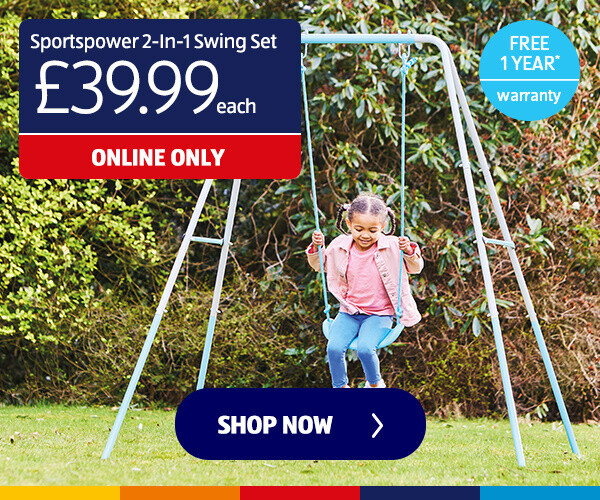 Sportspower 2-In-1 Swing Set