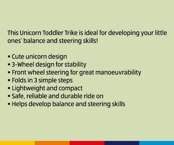 Unicorn Toddler Trike - Shop Now