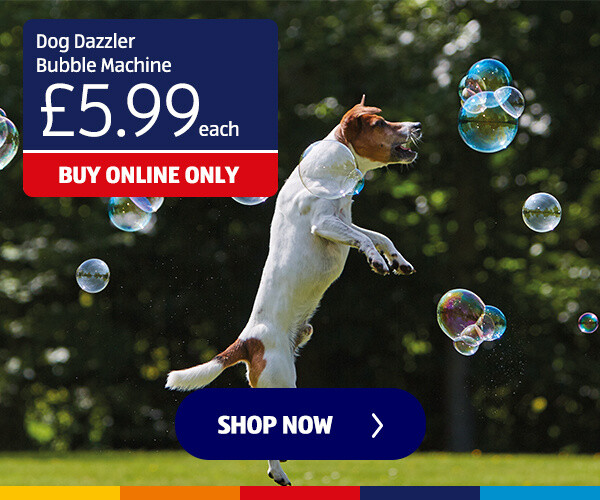 Dog Dazzler Bubble Machine