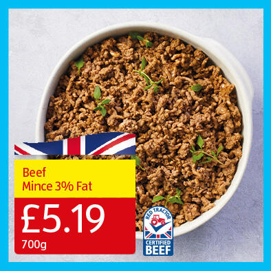 XXL Beef Mince 3% Fat - 5.49 700g