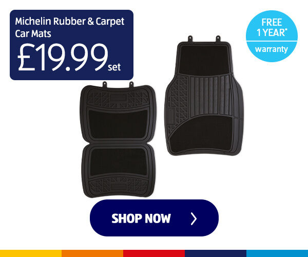 Michelin Rubber & Carpet Car Mats