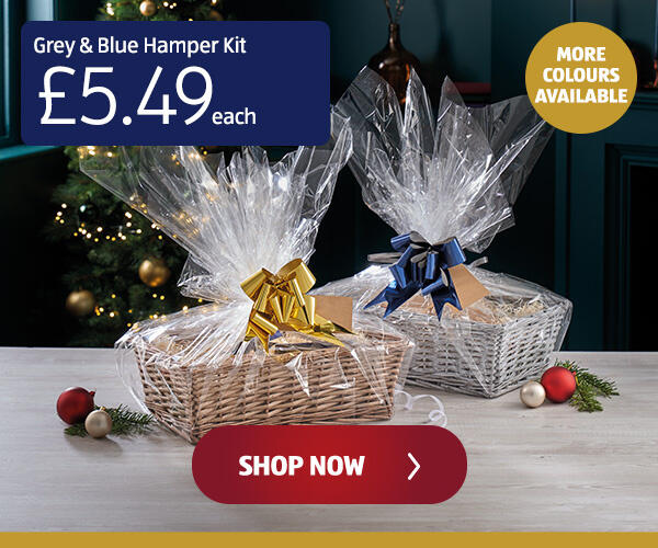 Grey & Blue Hamper Kit