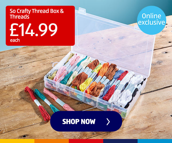 So Crafty Thread Box & Threads - Shop Now 