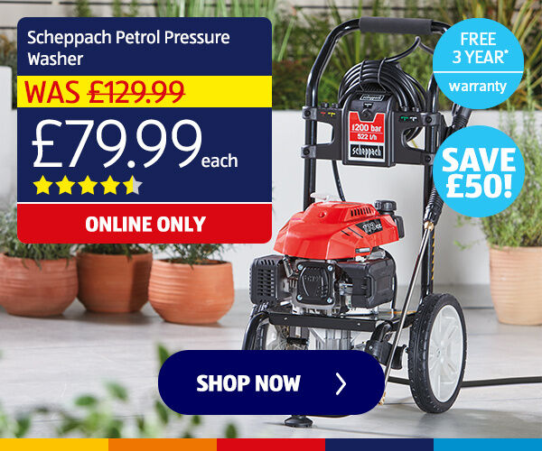 Scheppach Petrol Pressure Washer