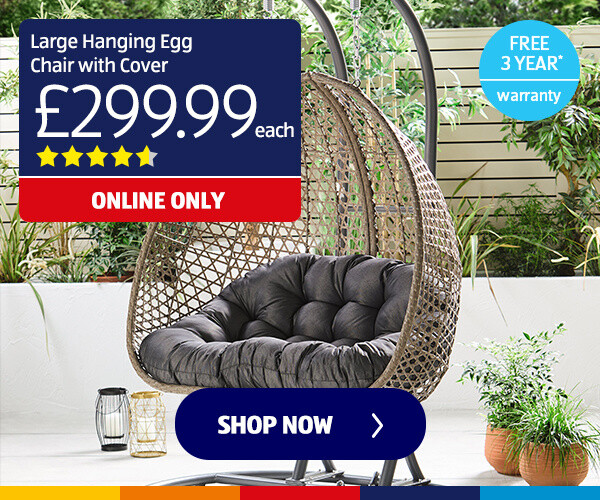 Large Hanging Egg Chair with Cover