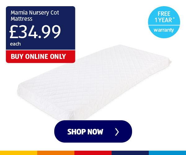 Mamia Nursery Cot Mattress - Shop Now