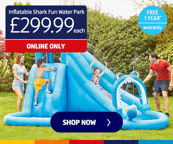 Inflatable Shark Fun Water Park