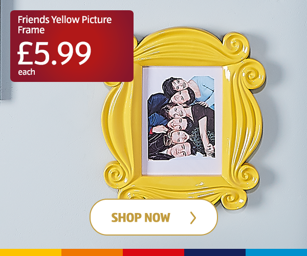 Friends Yellow Picture Frame - Shop Now