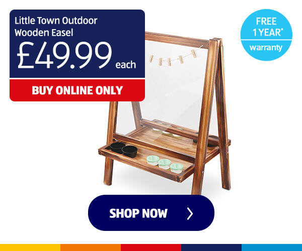 Little Town Outdoor Wooden Easel - Shop Now
