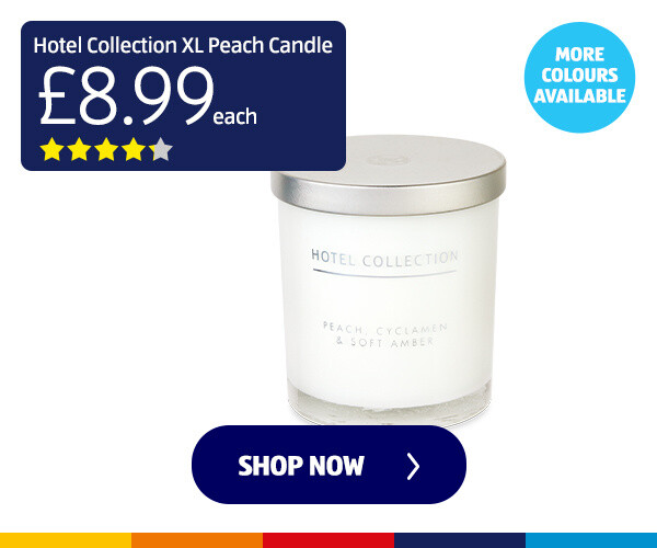 Hotel Collection XL White Candle